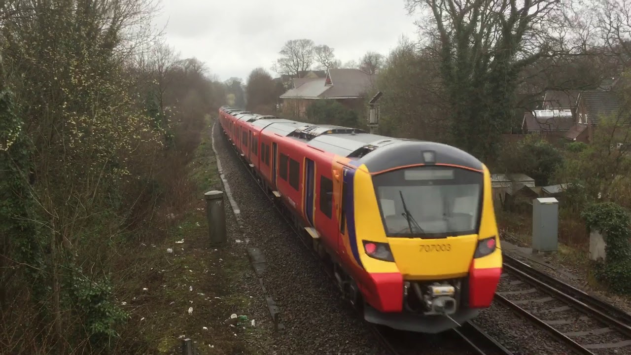 Class 707 ON TEST - YouTube