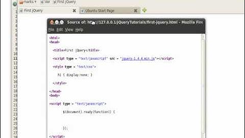 JQuery Tutorial  - Using (document).ready - Interactivity on Page Load
