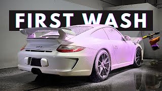 Dirty Porsche 911 GT3 || Exterior Auto Detailing (Satisfying ASMR)