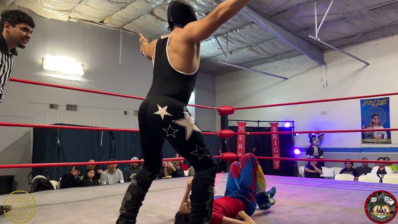 Cesar Apac vs Estarman Cero - Five Star Wrestling Dropkicks for Donations