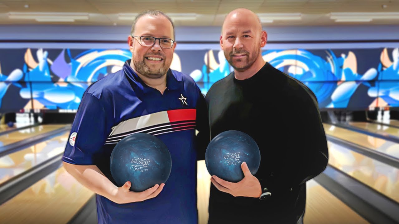 Storm Concept Purple Bowling Ball at BowlersMart.com