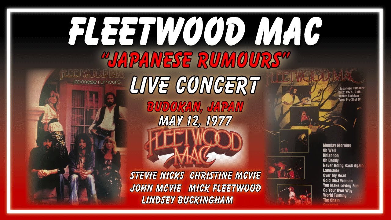 fleetwood mac japan tour