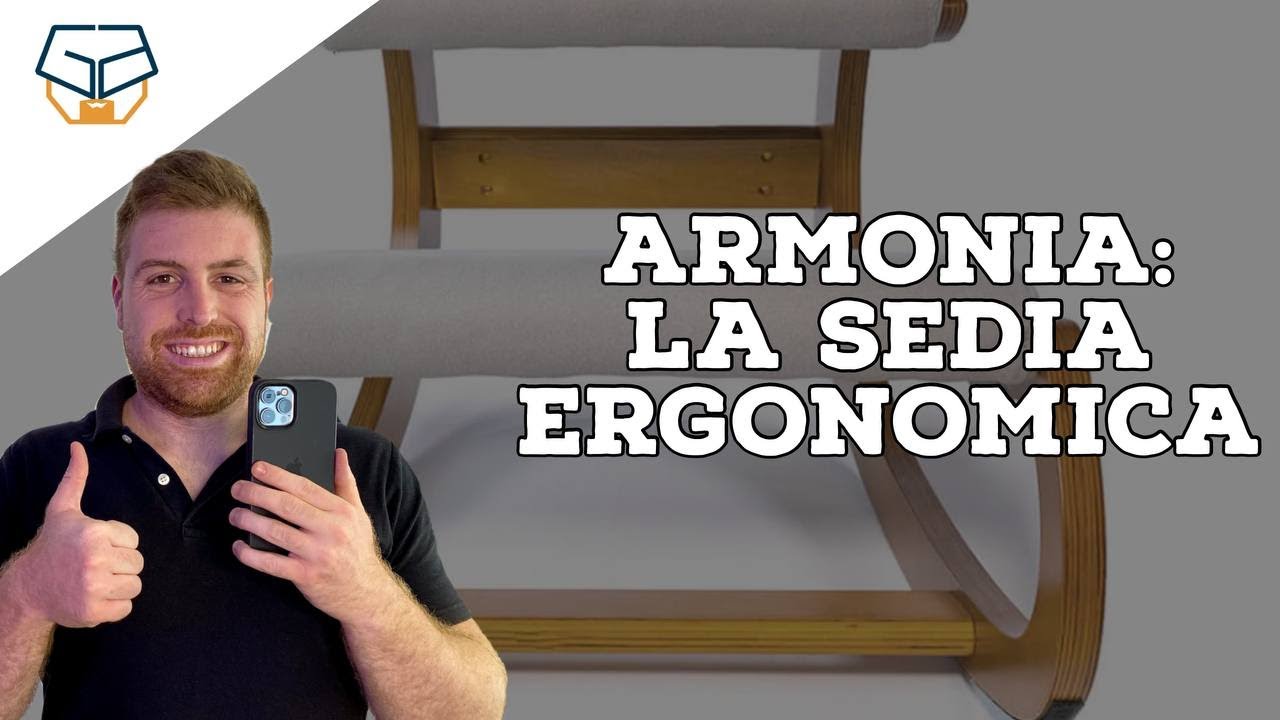 Moveo Armonia: la sedia ergonomica per una postura perfetta (Coupon -10%)