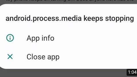 سامسونج حل مشكلة رسالة تستمر عملية  android .process .media