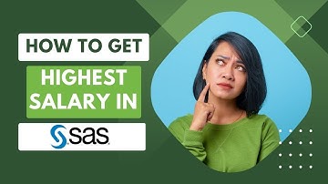 How to Get the Highest Salary Package in SAS ?