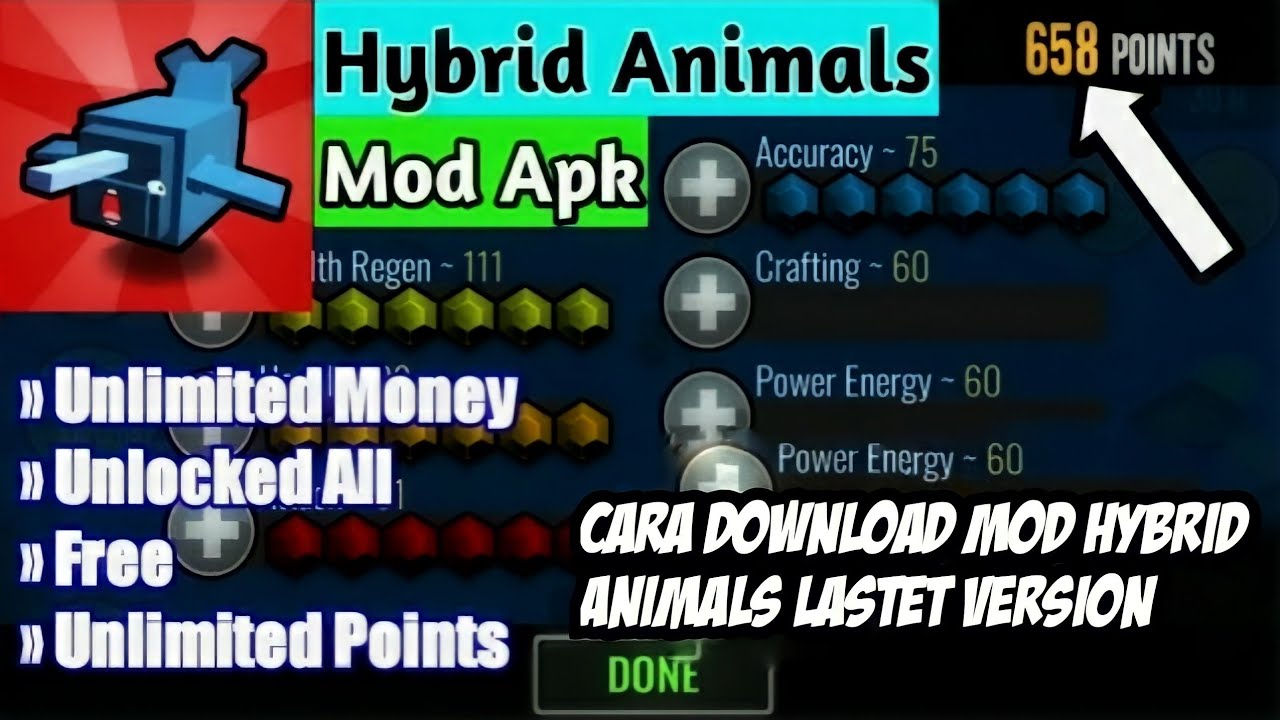 Cara Download Mod Apk Hybrid Animals Lastet Version YouTube