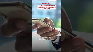 Kanal Youtube DPR RI Siarkan Live Streaming Judi Slot  #shorts