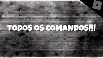Como usar os comandos do Roblox?