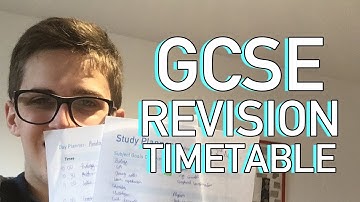 HOW TO MAKE A REVISION TIMETABLE (+ FREE DOWNLOAD!) | GCSE Easter Holiday