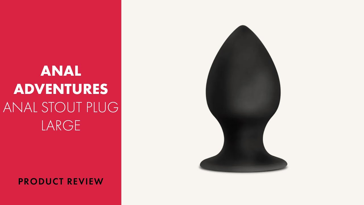 Anal Adventures Platinum Stout Plug Large Review | PABO