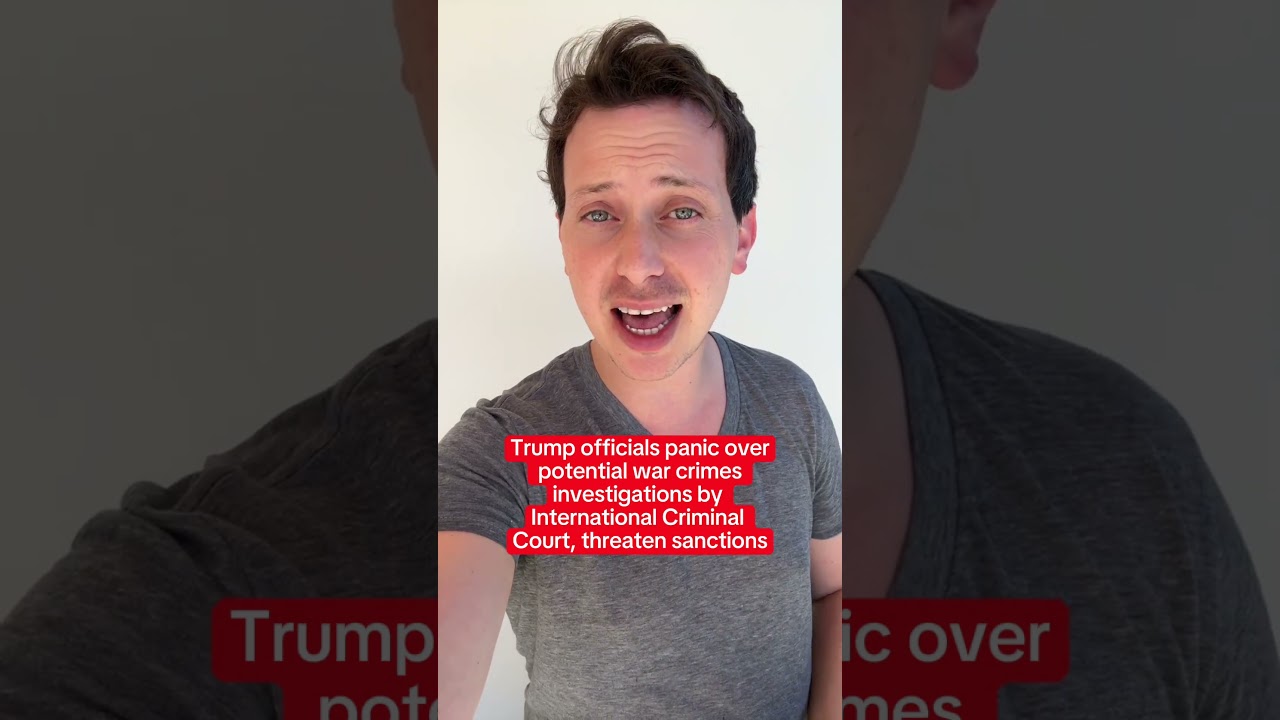 NEWS: Trump Officials PANIC Over Possible WAR CRIMES PROSECUTIONS by the ICC