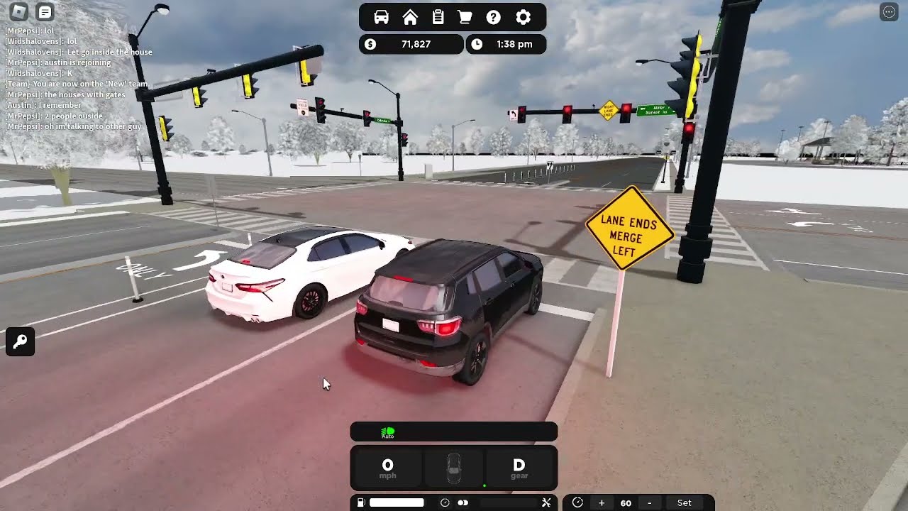 HIGHWAY DRIVING, GETTING A CAR WASH, FLYING CARS??    RENSSELAER COUNTY ROBLOX!!!