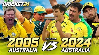 Can 2005 Australia BEAT 2024 Australia?