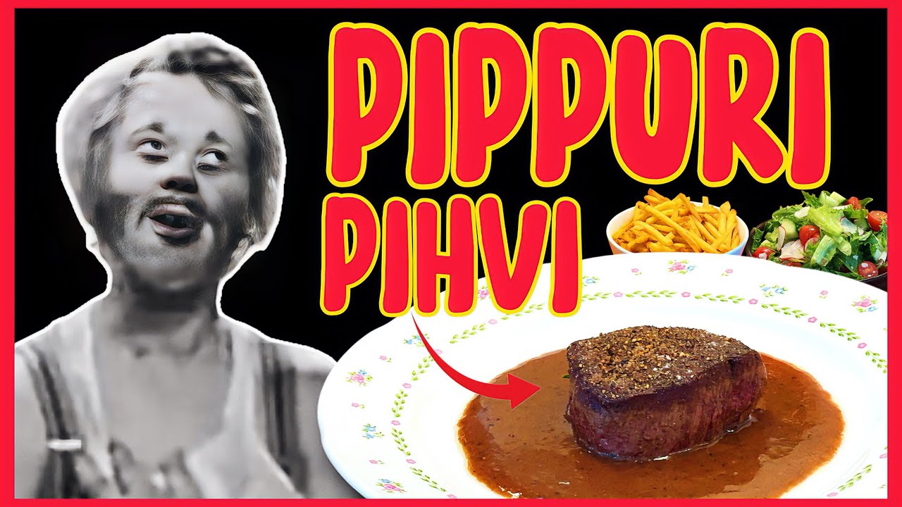 PIPPURIPIHVI eli Tournedos au Poivre🥩⚫️ | Heimo Kokkaa Uuno Turhapuron Lempiruokia