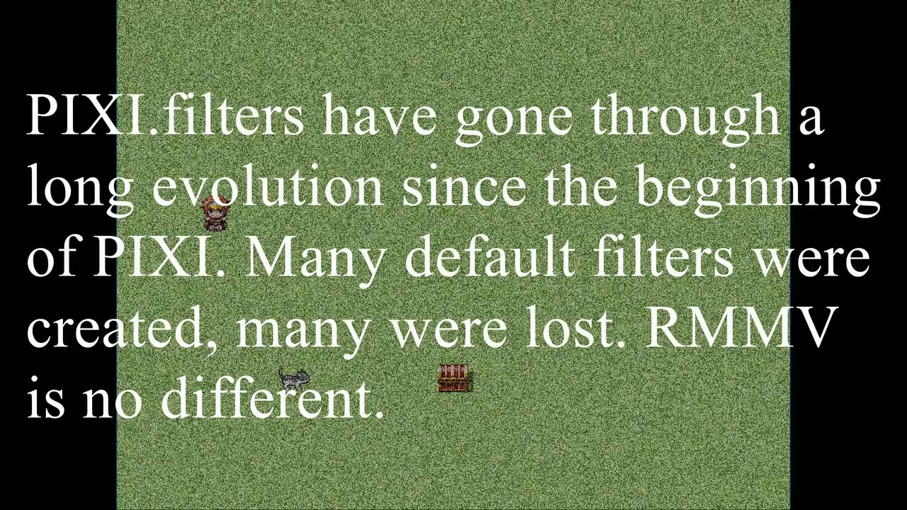 RMMV Poryg's DIY series: PIXI.Sprites, textures, filters