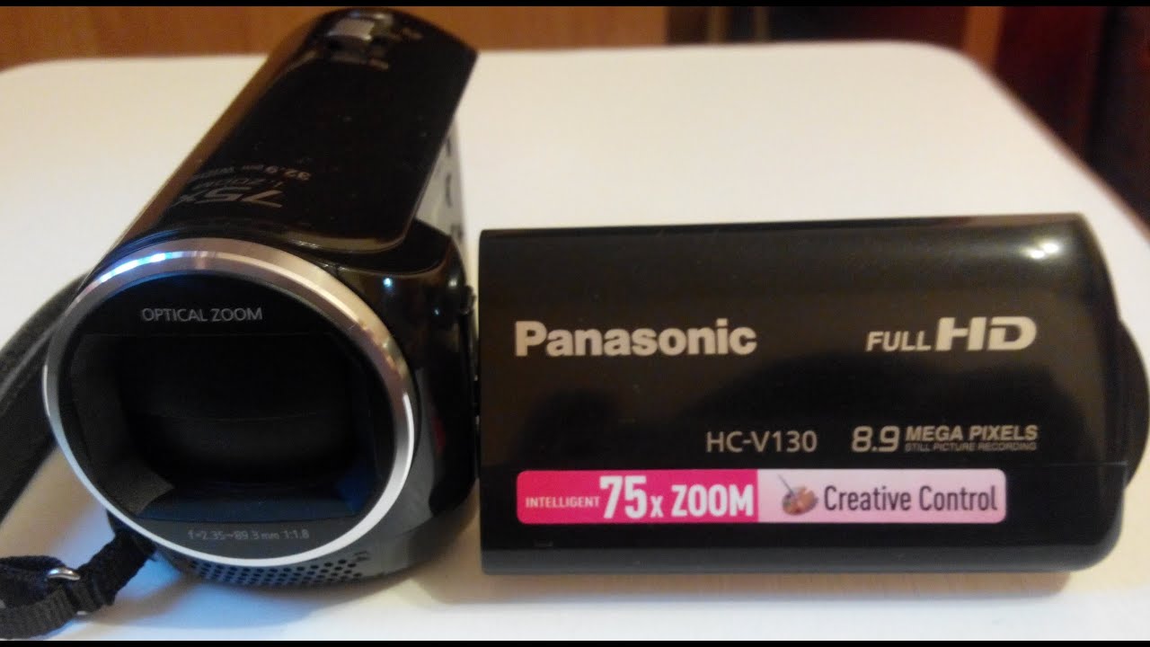 Panasonic HC-V130. Тест 75х зума