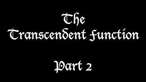 "The Transcendent Function" by C.G. Jung - Part 2