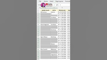 Ide Kreatif tak Semua TAU ⁉️ Isi Cell Kosong Otomatis di Excel #tutorialexcel