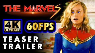 The Marvels Official Teaser | (4K UHD 60FPS)