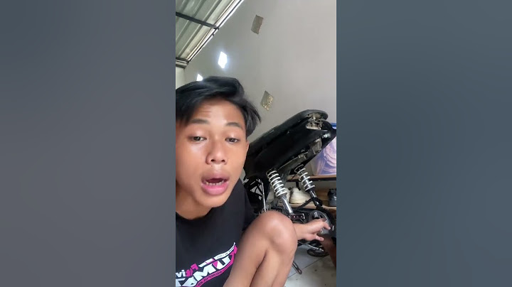 Auladi bongkar kereta sampai roda nya hilang
