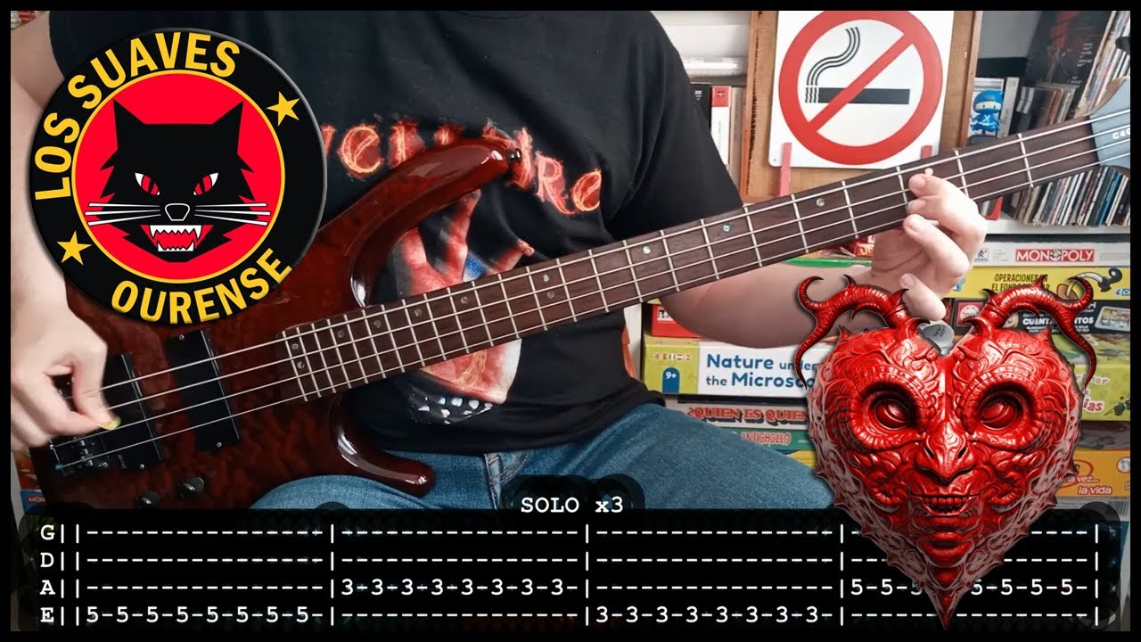 LOS SUAVES - Dulce castigo (BASS TABS) [lyrics + PDF]