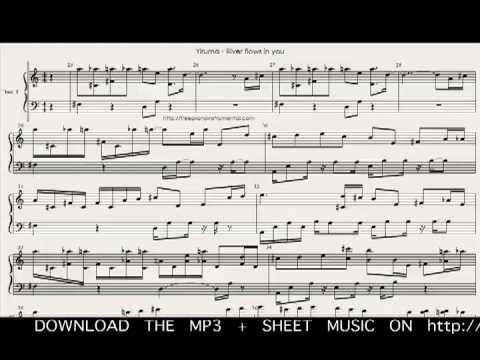 River flows in you piano sheet (Yiruma) - YouTube