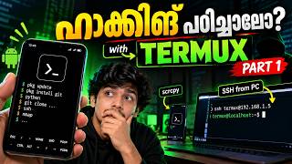 Termux Tutorial Malayalam | Part 1: How to Setup & Basic Commands on Android