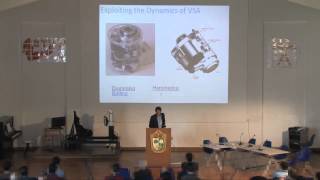 Talk on "Controlling and Measuring Impedance in Variable Stiffness Robots" by Antonio Bicchi Part1