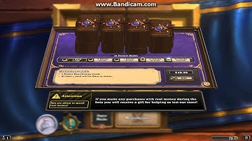 [Beta] Hearthstone: Store Bug