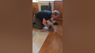Reusing  engineered hardwood.