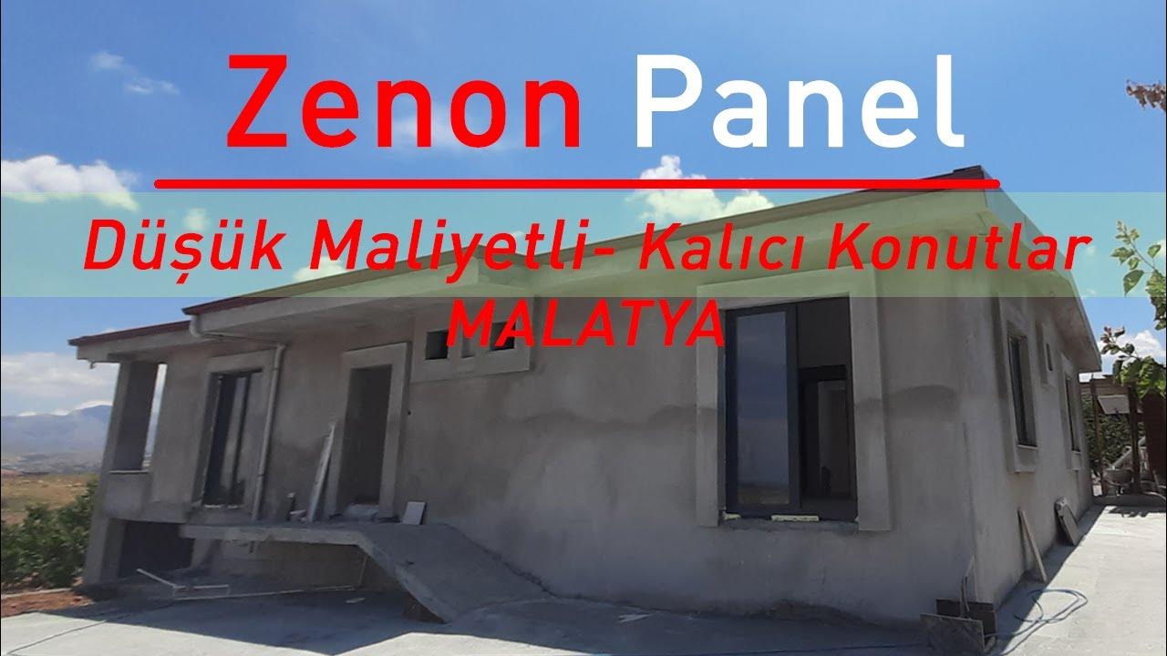 Zenon Panel Yapı Sistemi Malatya Tek katlı villa inşaatı YouTube