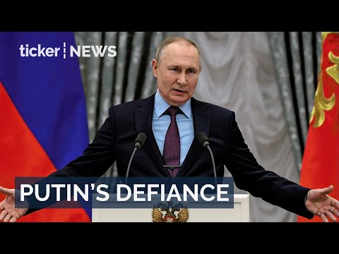 Putin defiant as Trump warns sanctions