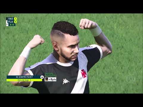 Gol de Payet | Vasco x Flamengo | efootball BMPES 2024 (PES 2021) | Série A 2024