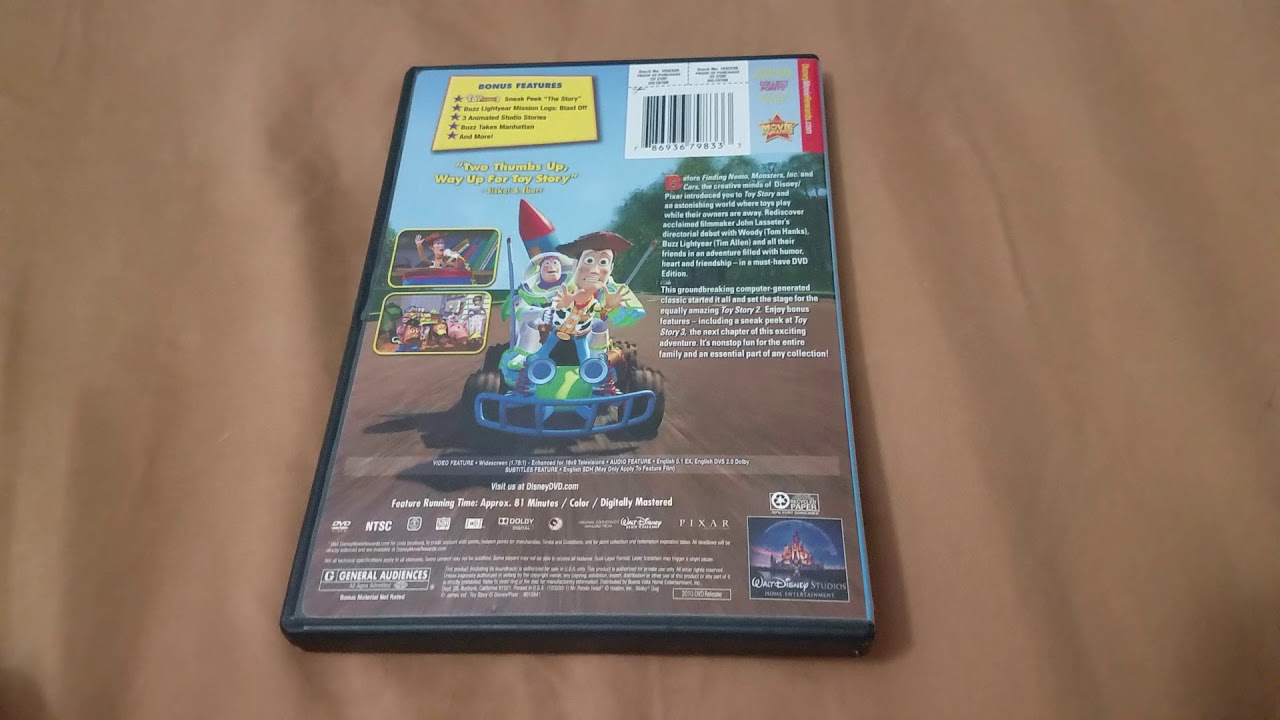 Toy Story 10 Dvd Overview Youtube