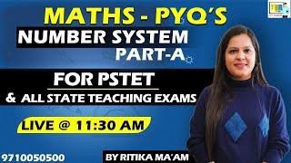 Number System Part-A || PSTET 2024 || Important Questions (Session: 08)|| TET BUZZER Academy