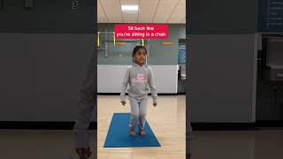 Yoga for kids | Chair pose