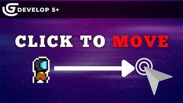 Click to Move | Pathfinding in Gdevelop5+
