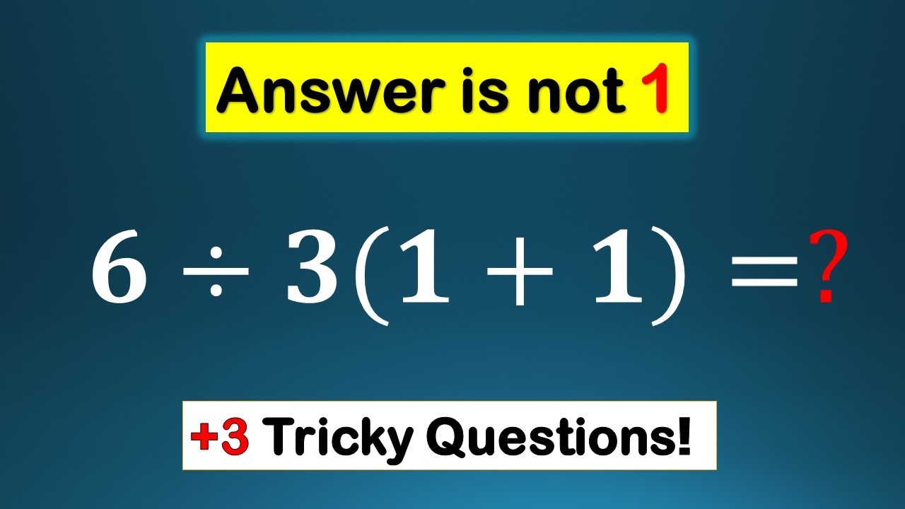 The Viral Math Trap Even Smart People Fall Into | (PEMDAS RULE)