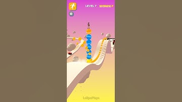 Stack Rider ​Gameplay | All Level android, ios | #shorts