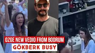 Özge Yagiz New Vedio From Bodrum Gökberk Demirci Busy