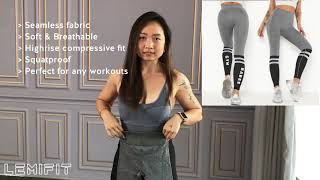 Gym Babes Sock Seamless Leggings Lemifit Activewear