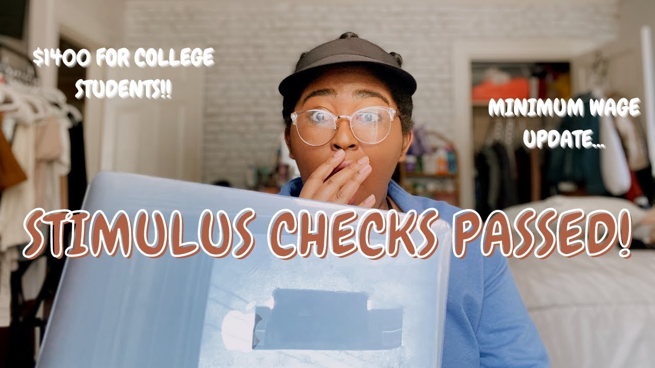 Stimulus Passed!! 1.9T Stimulus Bill Passed College Students Eligible