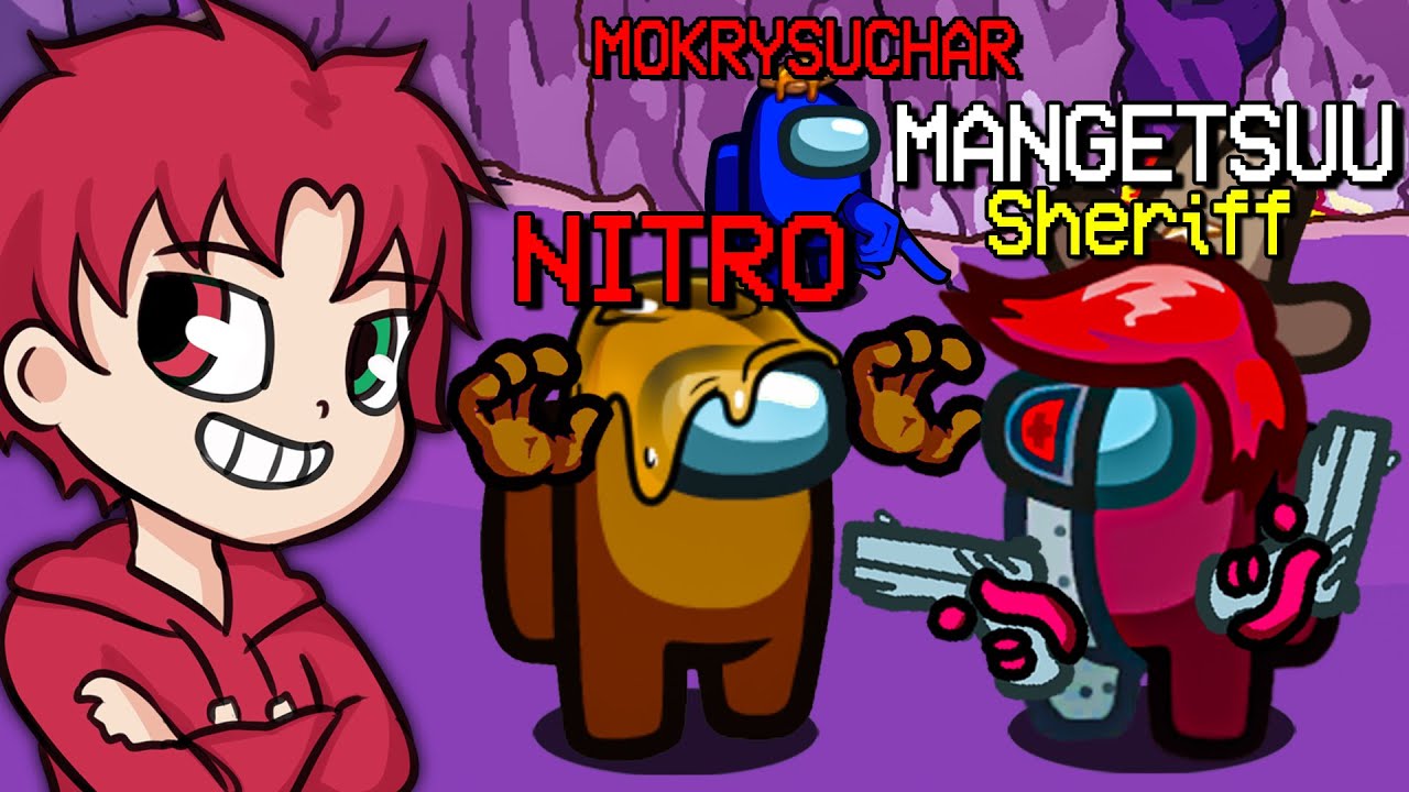 Najlepszy SZERYF się NIE MYLI 🤠 AMONG US (Graf, Nitro, MokrySuchar, xntentacion)