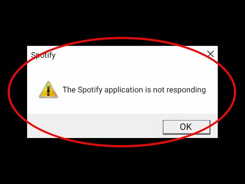 How to Fix The Spotify Application is Not Responding Error - Windows 10 / 8 / 7