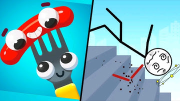 Play To Game FORK N SAUSAGE, mix level  vs RAGDOLL BREAK, new game  interesting game, mix level,