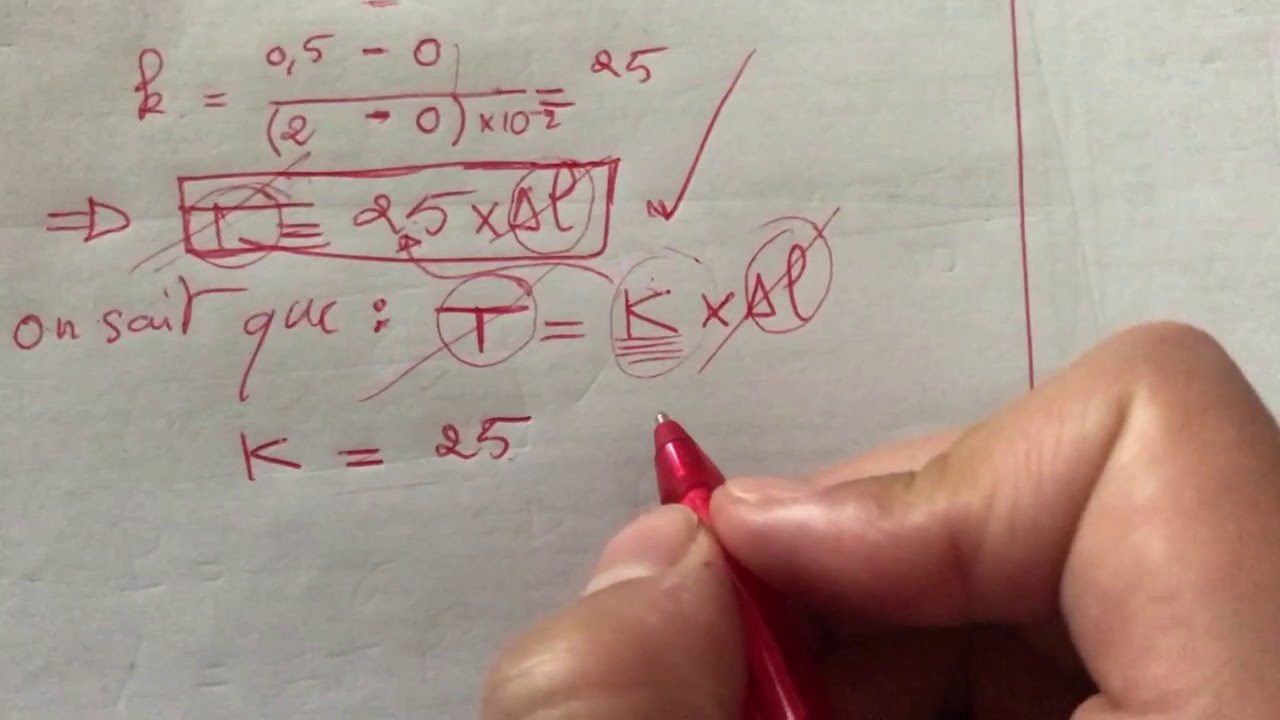 Exercices corrigés de poussée d'archimede_PART 4_(مشروح بالخشيبات اسئلة الامتحان )