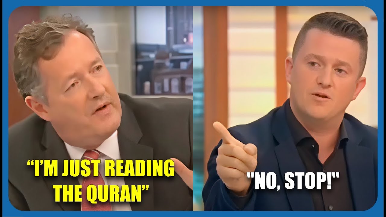 Tommy Robinson SHOCKS TV Hosts With Daring Quran Read