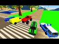 Cars crashes #3 Stairs. Pickup truck. Vehicles for children &amp; Cars for kids. Cars crashing Beamng.