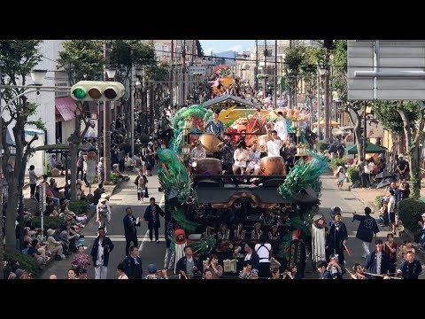 平成29年度 十和田市秋まつり 終日 山車合同運行