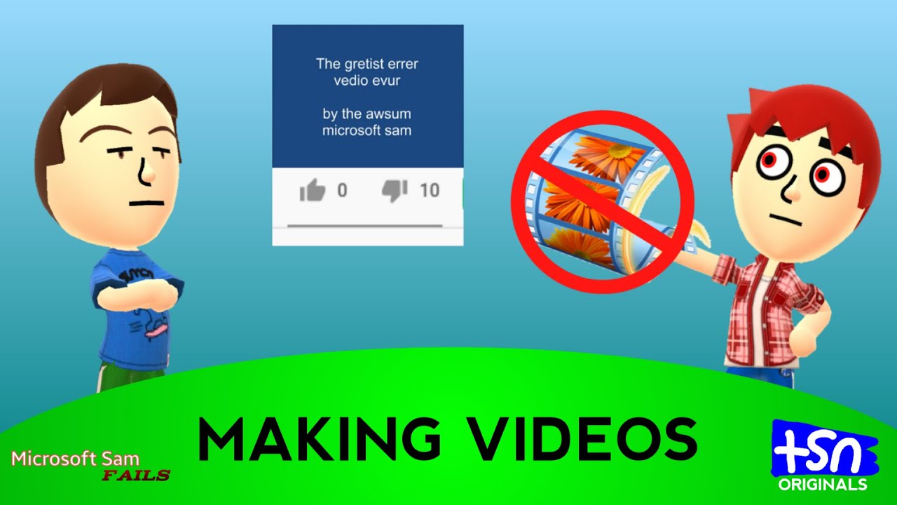 Microsoft Sam fails: Making Videos | TSN Originals - YouTube